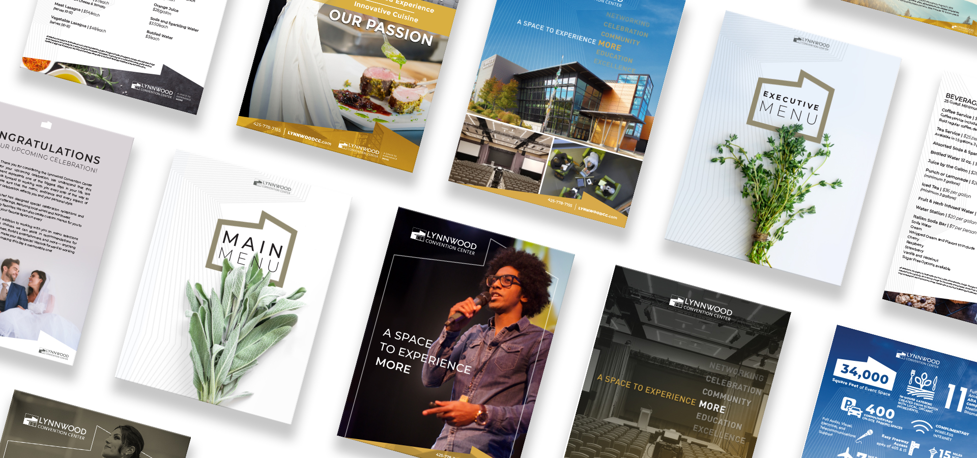 Lynnwood Convention Center Brand System - Integrated Digital Marketing Agency in Seattle - CMA